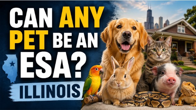 Can Any Pet Be an ESA in Illinois?